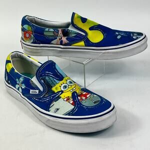 VANS x SpongeBob SquarePants AlohaBob Low Skate Sneakers Mens Sz 9.5 Womens 11